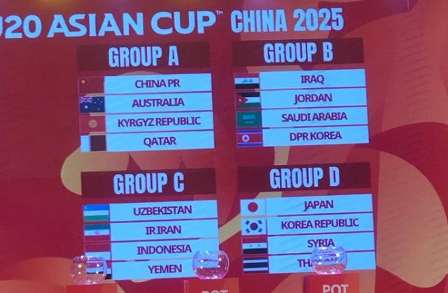 爱游戏-U20亚洲杯分组出炉：中国与澳大利亚卡塔尔同组
